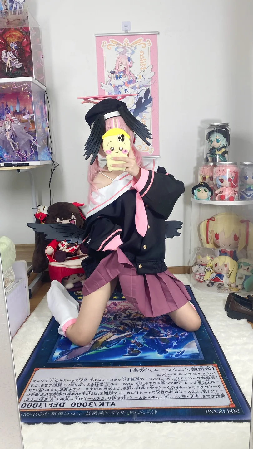 白栎Shirly - 蔚蓝档案·下江小春 [35P,7V-655MB] tg@simisebaisi 【丝足阁】028.webp